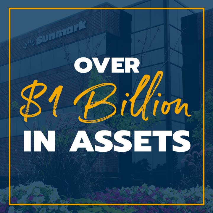 Sunmark Credit Union surpassed $1 billion in assets