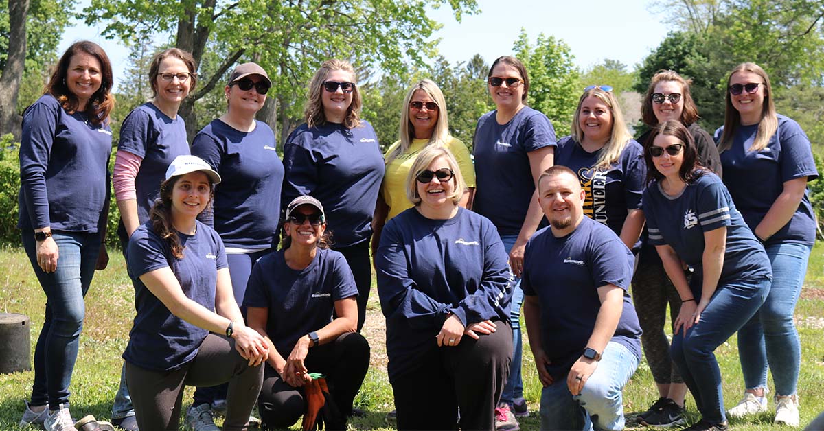 Sunmark Credit Union team volunteering on 5.18 Day